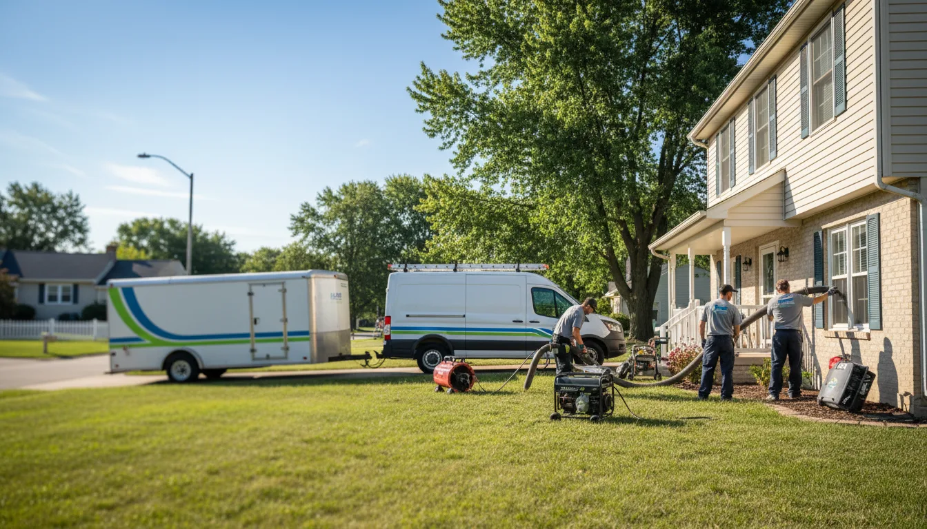 Flooded Basement Restoration And Cleanup With Repair in Mcallister, MT near me